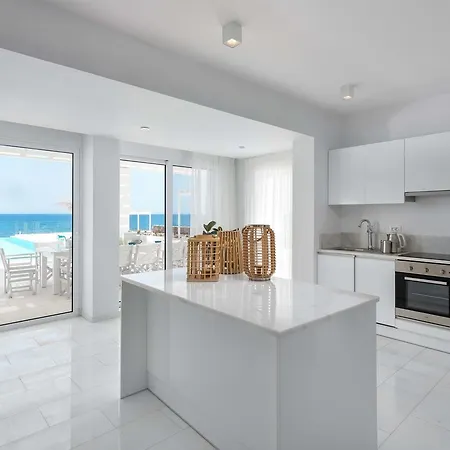 Maria & Nada Beachfront Villas Kolymbia Exterior foto